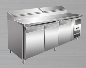 不銹鋼披薩臺冰箱系列