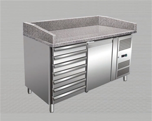 大理石披薩臺冰箱系列