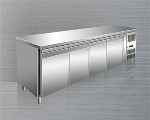 歐款四門平臺雪柜