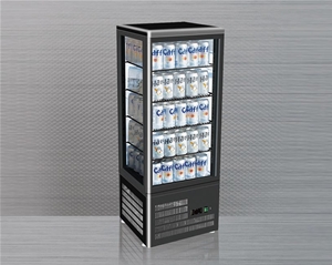 四面玻璃風冷立式展示柜系列