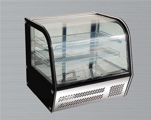 圓弧玻璃臺式冷藏保溫展示柜系列